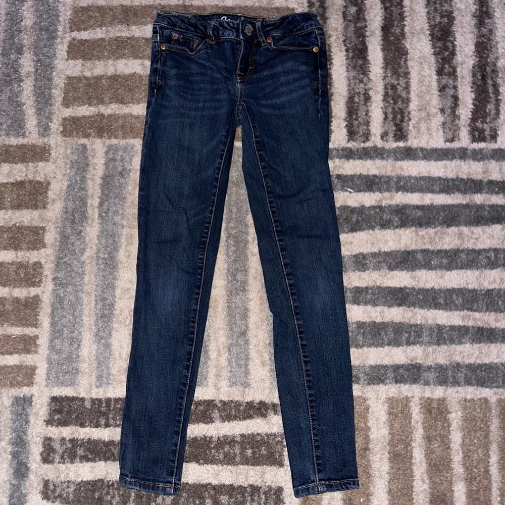Dark blue kids jeans